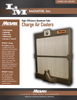 MESABI®-S-Fin-Charge-Air-Cooler